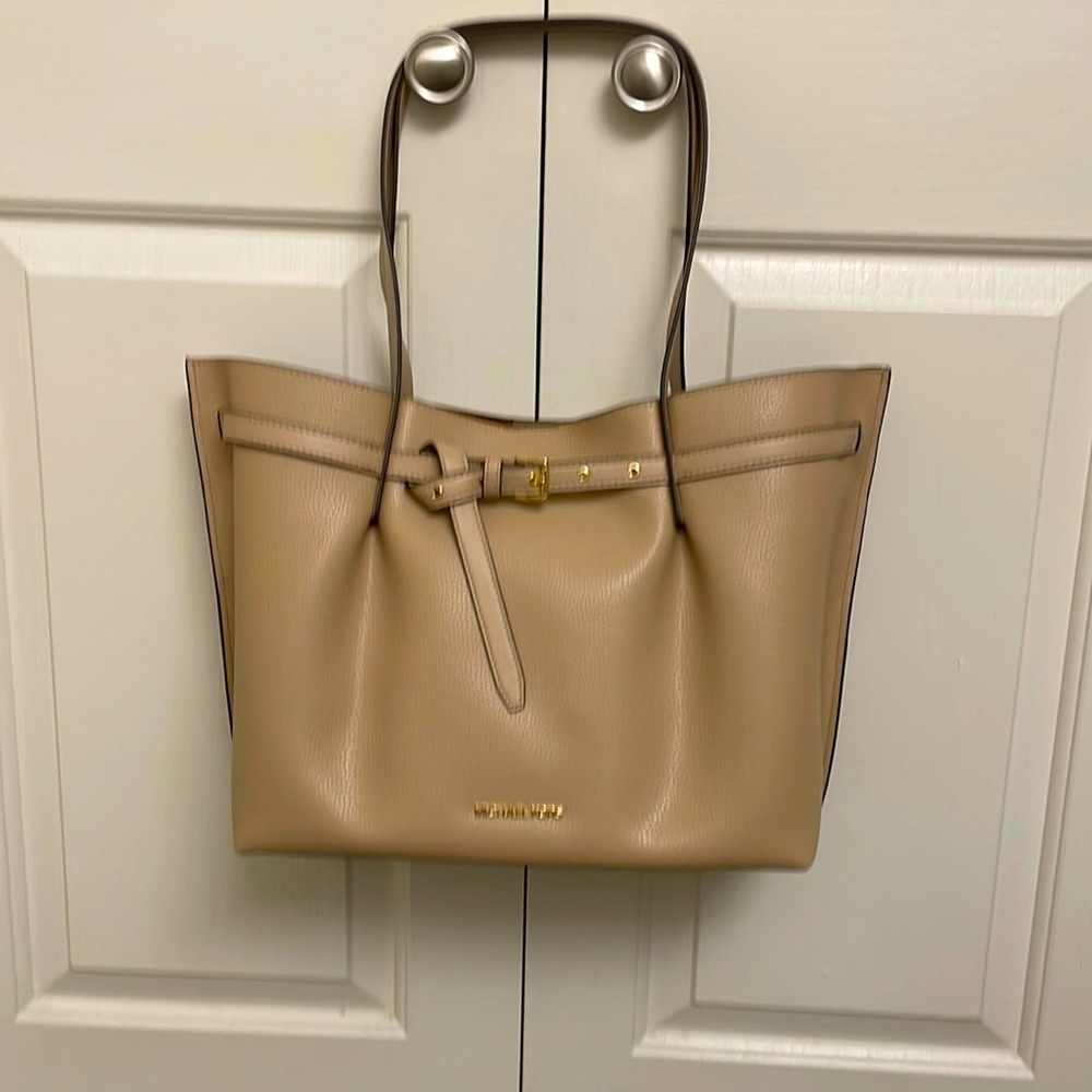 Michael Kors leather tote bag